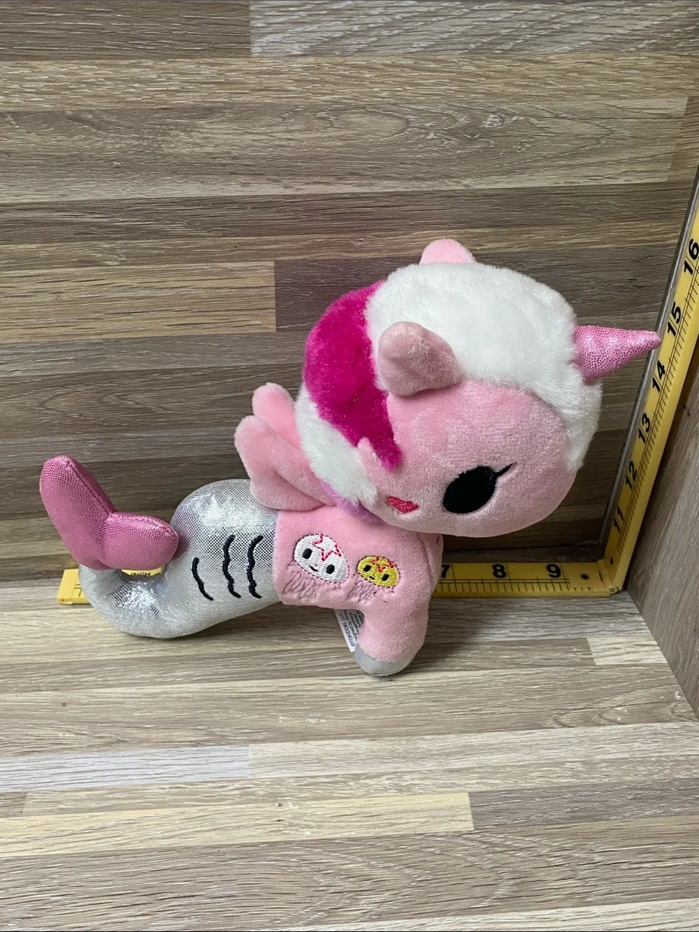 Tokidoki Mermicorno Gelatina Plush pink unicorn mermaid plush